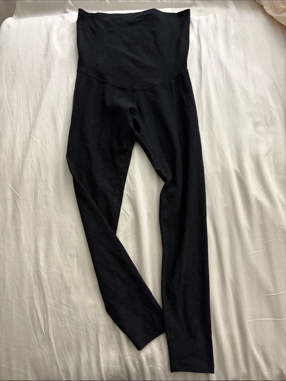 Beyond Yoga High-Waisted Black Maternity/Active Leggings